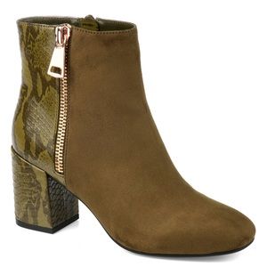 Journee Collection Sarah Two-Tone Bootie